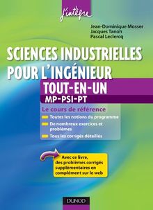 Sciences industrielles pour l'ingénieur, tout-en-un, MP, PSI, PT