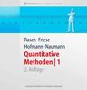 Quantitative Methoden 1. Einführung in die Statistik