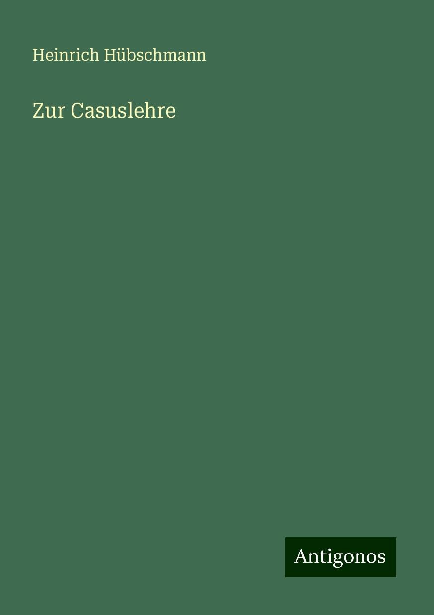 Zur Casuslehre