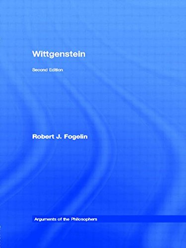 Fogelin, Robert J. Wittgenstein (Arguments Of The Philosophers)