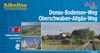 Bikeline Radtourenbuch, Donau-Bodensee-Weg. Oberschwaben-Allgäu-Weg, 1:50.000, 521 km, wetterfest/reißfest, GPS-Tracks Download