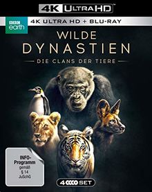 WILDE DYNASTIEN - Die Clans der Tiere   (4K Ultra HD) (2 BR4K) (+2 BRs) [Blu-ray]