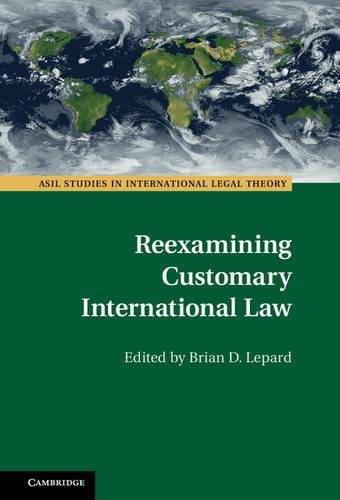 Reexamining Customary International Law (ASIL Studies in International Legal Theory)