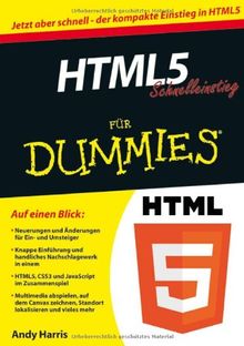 HTML5 Schnelleinstieg für Dummies (Fur Dummies)