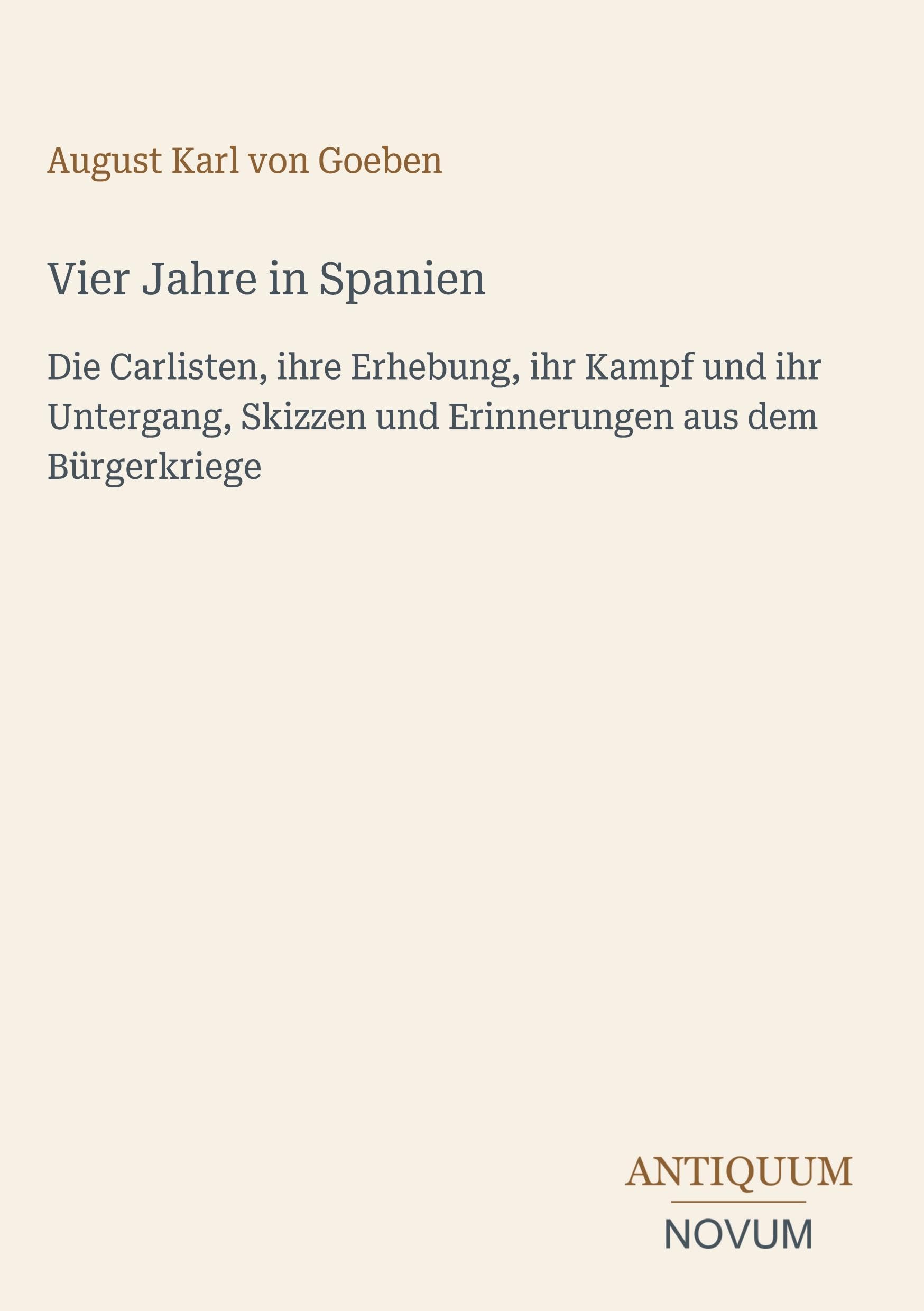 Vier Jahre in Spanien