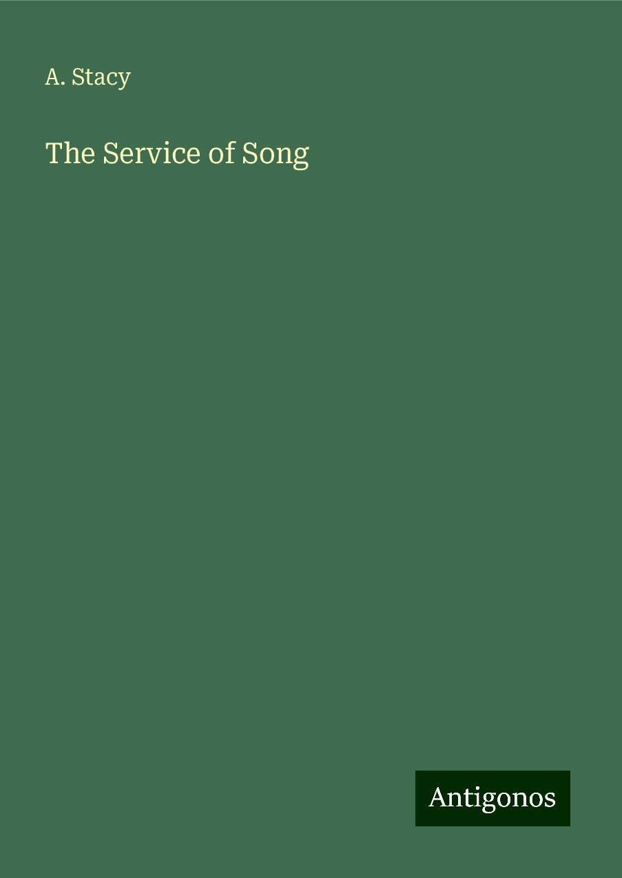 The Service of Song