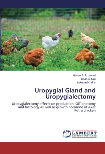 Uropygial Gland and Uropygialectomy: Uropygialectomy effects on production, GIT anatomy and histology as well as growth hormone of Akar Putra chicken