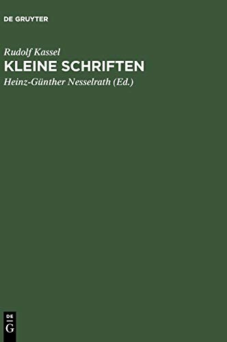 Kleine Schriften