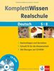 KomplettWissen Realschule Deutsch 5.-8. Klasse. Mit CD-ROM