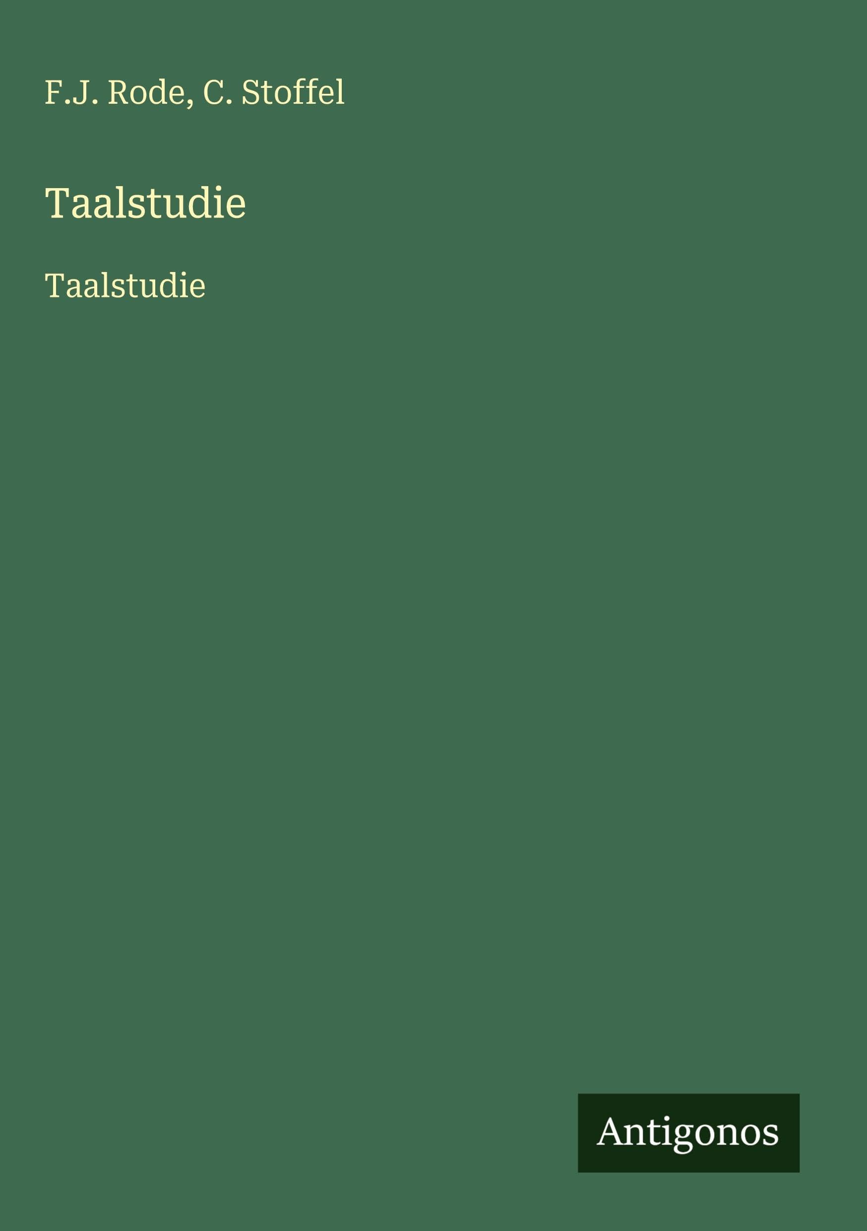 Taalstudie: Taalstudie
