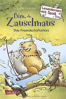 Bim, die Zauselmaus: Das Freundschaftsfest (Lesenlernen mit Spaß + Bim, Band 2) von Gemmel, Stefan | Buch | Zustand gut