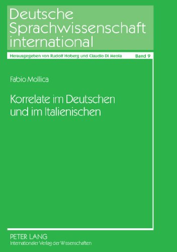 Korrelate im Deutschen und im Italienischen (Deutsche Sprachwissenschaft international)