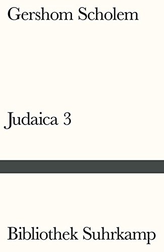 Judaica III: Studien zur jüdischen Mystik (Bibliothek Suhrkamp)