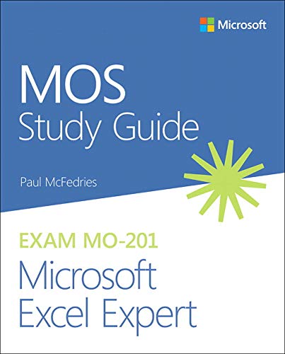 Mcfedries, P: MOS Study Guide for Microsoft Excel Expert Exa