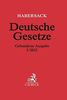 Deutsche Gesetze Gebundene Ausgabe I/2022: Rechtsstand: 26. Oktober 2021