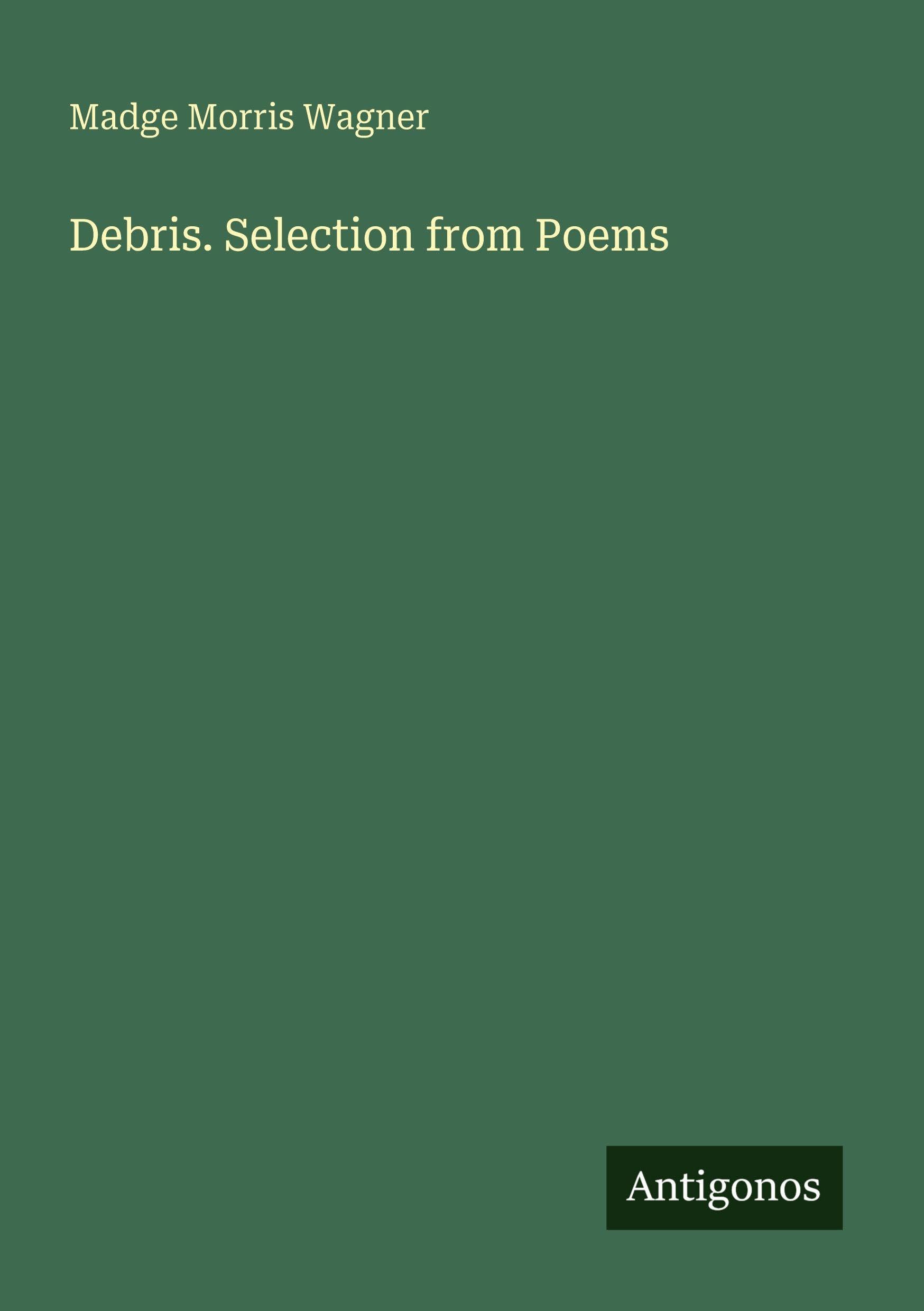 Debris. Selection from Poems