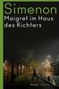 Maigret im Haus des Richters: Roman (Kommissar Maigret)