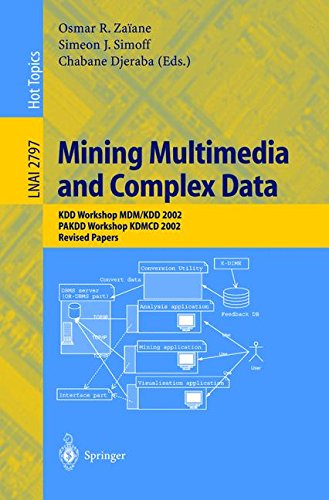 Mining Multimedia and Complex Data: KDD Workshop MDM/KDD 2002, PAKDD Workshop KDMCD 2002, Revised Papers (Lecture Notes in Computer Science)