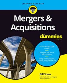 Snow, B: Mergers & Acquisitions For Dummies