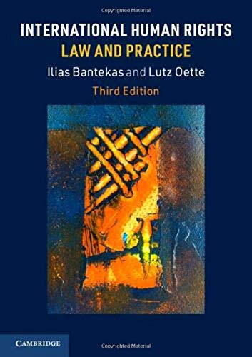 Ilias Bantekas International Human Rights Law And Practice