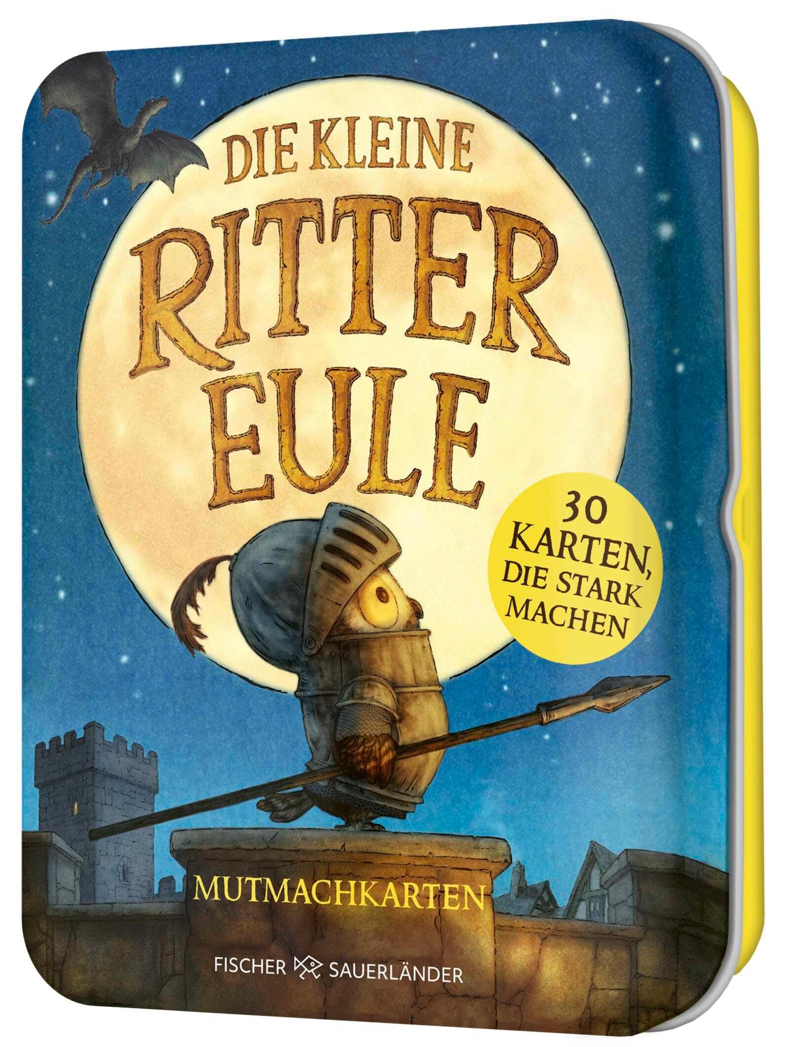 Die kleine Rittereule Mutmachkarten: 30 Karten, die stark machen | Affirmationskarten für Kinder ab 5 Jahren | Selbstbewusstsein und Achtsamkeit stärken (Geschichten von der kleinen Rittereule)