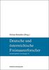 Deutsche und österreichische Freimaurerforscher (Interdisziplinäre Forschungen)