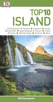 Top 10 Reiseführer Island: mit Extrakarte und kulinarischem Sprachführer zum Herausnehmen | Buch | Zustand sehr gut