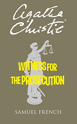 Agatha Christie Witness For The Prosecution (Acting Edition)