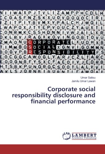 Corporate social responsibility disclosure and financial performance