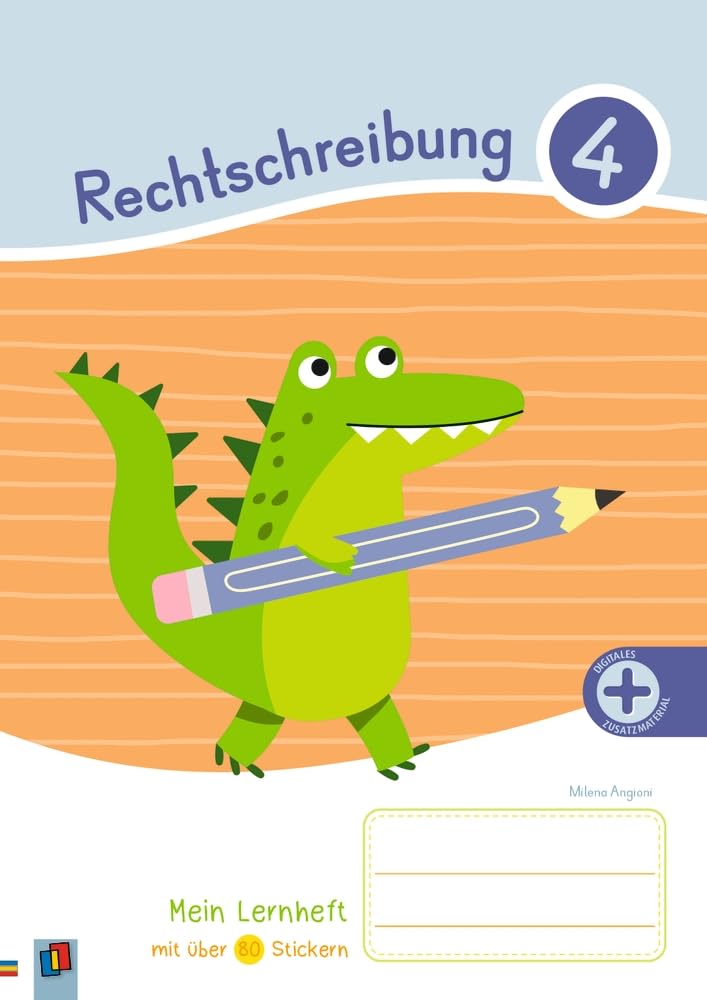 Mein Lernheft: Rechtschreibung – Klasse 4: Motivierendes Rechtschreibtraining, mit Stickern und interaktiven Übungen