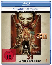 31 - A Rob Zombie Film (Uncut) [3D Blu-ray + 2D Version]