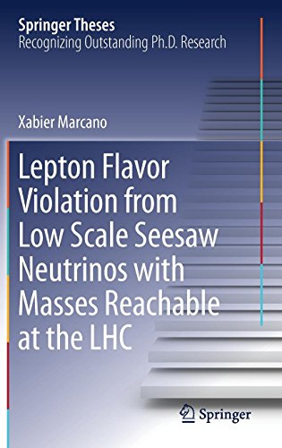 Lepton Flavor Violation from Low Scale Seesaw Neutrinos with Masses Reachable at the LHC (Springer Theses)