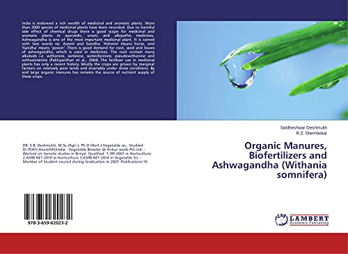 Organic Manures, Biofertilizers and Ashwagandha (Withania somnifera)