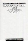 Vom Musikalisch-Schönen