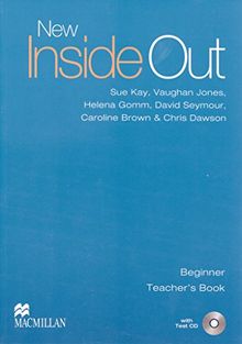 New Inside Out: Beginner / Teacher's Book with Test Audio-CD