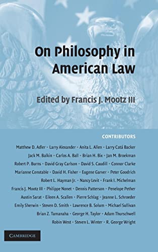 On Philosophy in American Law