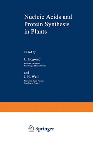 Nucleic Acids and Protein Synthesis in Plants (Nato Science Series A:, 12, Band 12)