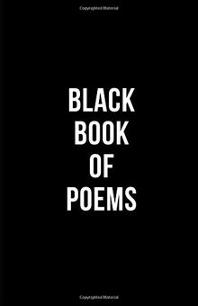 Black Book of Poems