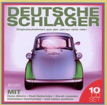 Deutsche Schlager - Originalaufnahmen aus den Jahren 1910-1951