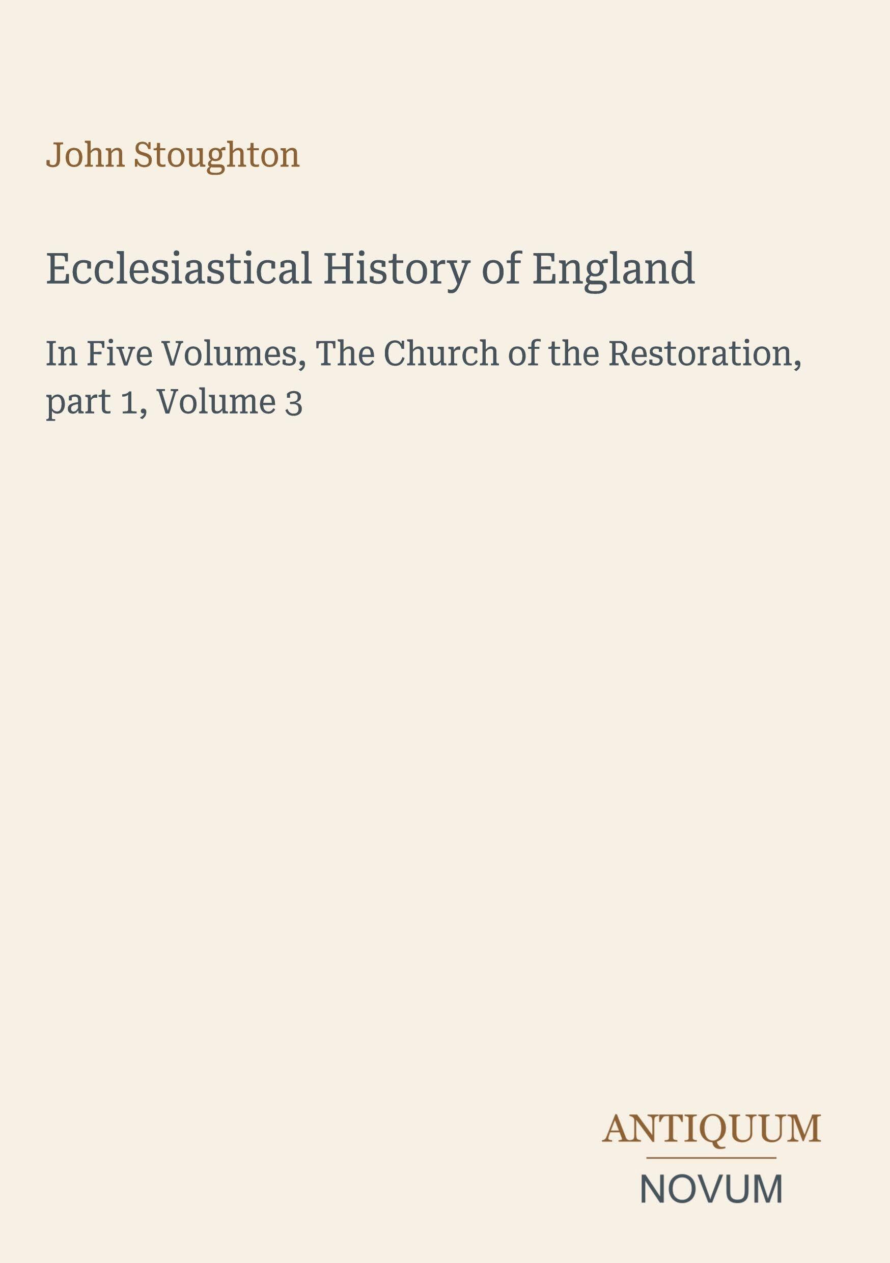 Ecclesiastical History of England