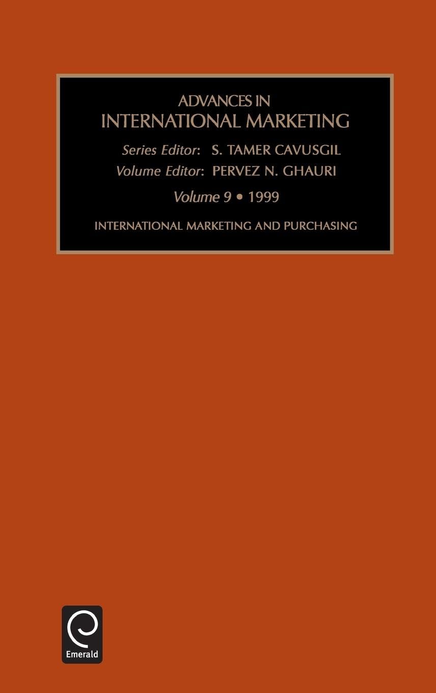 International Marketing and Purchasing (Advances in International Marketing, Band 9)