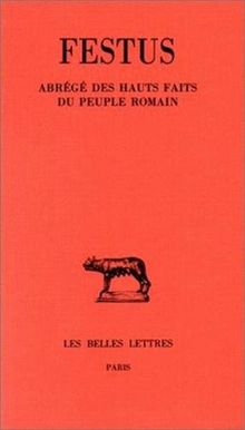 Abrégé des hauts faits du peuple romain