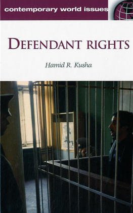 Defendant Rights: A Reference Handbook (Contemporary World Issues)