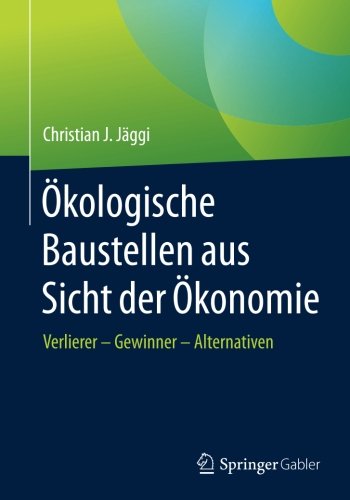 Ökologische Baustellen aus Sicht der Ökonomie - Christian J Jäggi Kartoniert (TB)