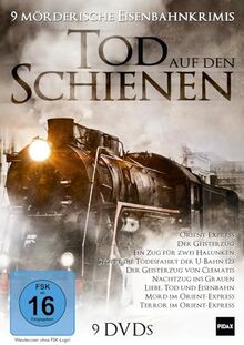 Tod auf den Schienen - 9 mörderische Eisenbahnkrimis, bei denen das Verbrechen an Bord ist (Pidax Film- und Hörspielverlag) [9 DVDs]