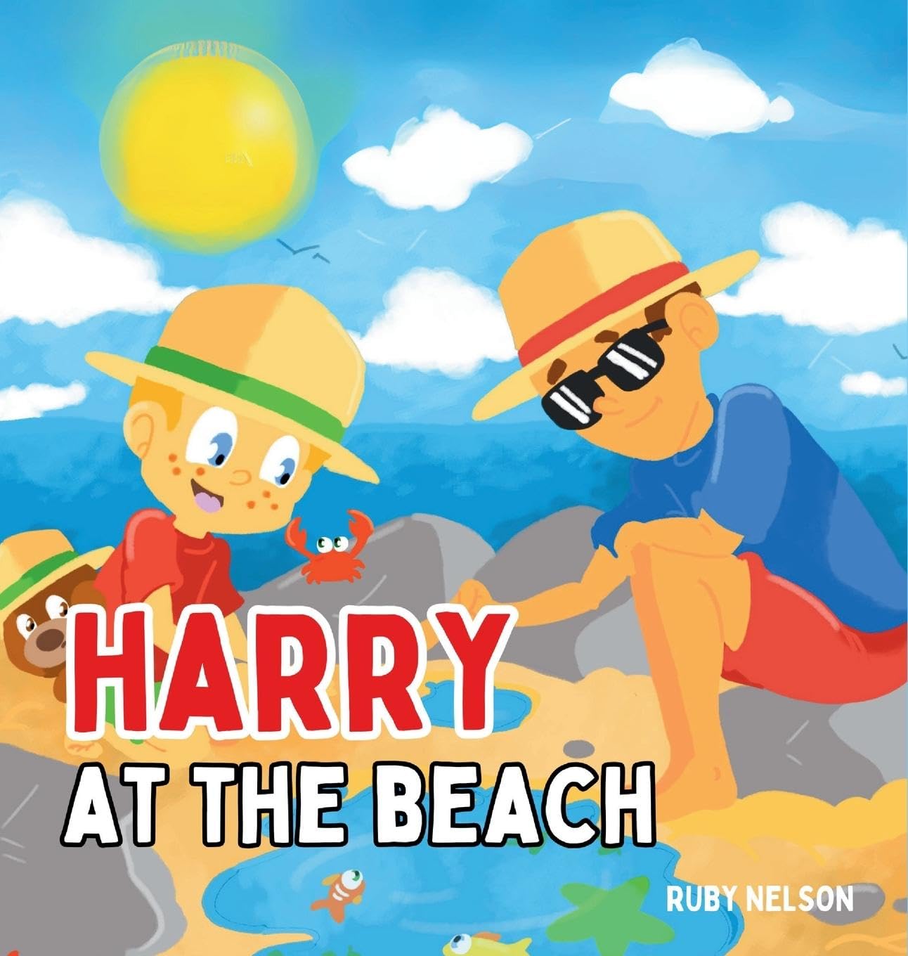 Harry at the Beach: The Fun and Interactive Beach Visit and Safety Book for Kids and Toddlers (The Adventures of Harry)