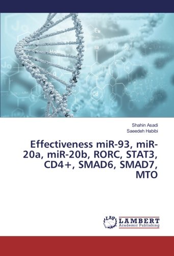 Effectiveness miR-93, miR-20a, miR-20b, RORC, STAT3, CD4+, SMAD6, SMAD7, MTO