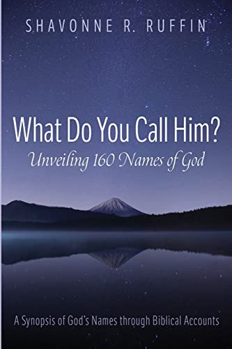 What Do You Call Him? Unveiling 160 Names of God: A Synopsis of God's Names through Biblical Accounts