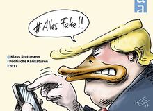 Alles Fake!: Politische Karikaturen 2017