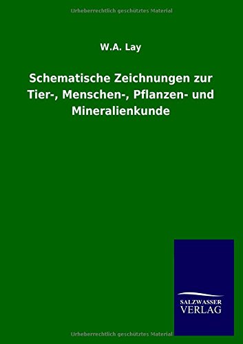 Schematische Zeichnungen zur Tier-, Menschen-, Pflanzen- und Mineralienkunde